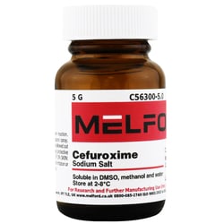 Melford Cefuroxim natriumsalt 5 g | Buy Online | Melford | Fisher Scientific