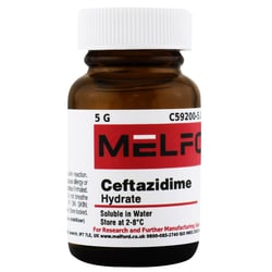 Melford Ceftazidime Hydrate 5 g | Buy Online | Melford | Fisher Scientific