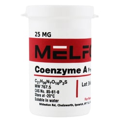 Melford Coenzyme A 25 mg | Buy Online | Melford | Fisher Scientific