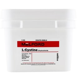 Melford L-Cystine Dihydrochloride 5 kg | Buy Online | Melford | Fisher Scientific