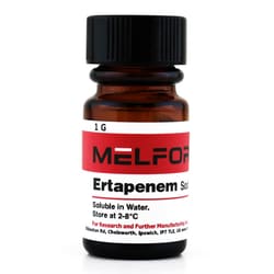 Melford Ertapenem Sodium Salt 1 g | Buy Online | Melford | Fisher Scientific