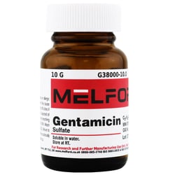 Melford Gentamicin Sulfate 10 g | Buy Online | Melford | Fisher Scientific
