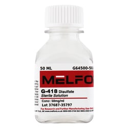 Melford G-418 Disulfate Solution 50 mL | Buy Online | Melford | Fisher Scientific