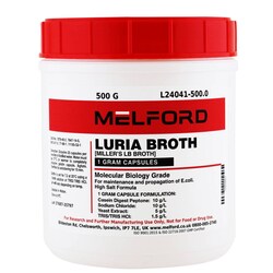 Melford Millers LB Broth 1G Capsules 500 g | Buy Online | Melford | Fisher Scientific