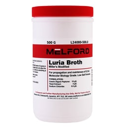 Melford Luria Broth Millers Modified 500 g | Buy Online | Melford | Fisher Scientific