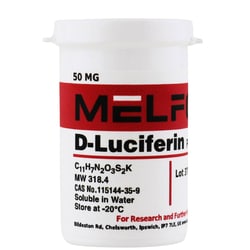 Melford D-Luciferin Potassium Salt:Enzymes and Inhibitors:Substrates