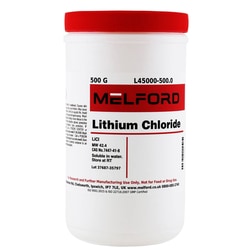Melford Lithium Chloride 500 g | Buy Online | Melford | Fisher Scientific
