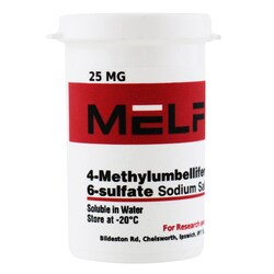 Melford 4-Methylumbelliferyl-β-D-galactopyranoside-6-sulfate, Sodium Salt