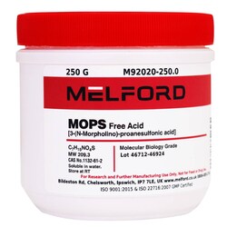 Melford MOPS, Free Acid 250 g | Buy Online | Melford | Fisher Scientific