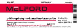 Melford 4-Nitrophenyl-a-L-arabinofuranoside 100 mg | Buy Online | Melford | Fisher Scientific