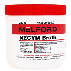 Melford NZCYM Broth 250 g | Buy Online | Melford | Fisher Scientific