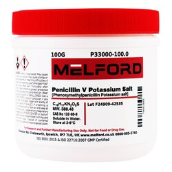 Melford Penicillin V Potassium Salt 100 g | Buy Online | Melford | Fisher Scientific
