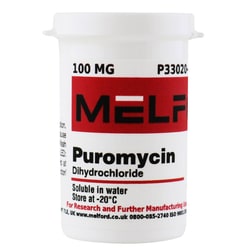 Melford Puromycin Dihydrochloride 100 mg | Buy Online | Melford | Fisher Scientific