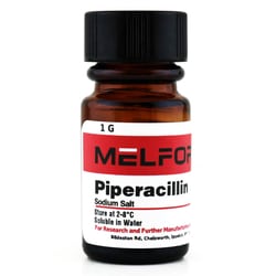 Melford Piperacillin, natriumsalt 1 g | Buy Online | Melford | Fisher Scientific