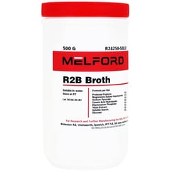 Melford R2B Broth 500 g | Buy Online | Melford | Fisher Scientific