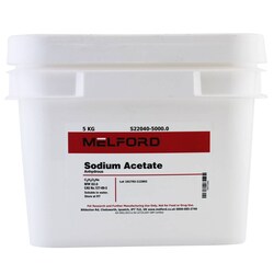 Melford Sodium Acetate 5 kg | Buy Online | Melford | Fisher Scientific