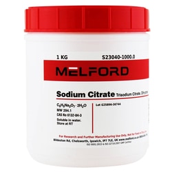 Melford Trisodium Citrate, Dihydrate, [Citric Acid, Trisodium Dihydrate]:Productos