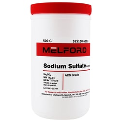 Melford Sodium Sulfate, Anhydrous 500 g | Buy Online | Melford | Fisher Scientific