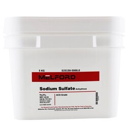 Melford Sodium Sulfate, Anhydrous 5 kg | Buy Online | Melford | Fisher Scientific