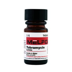 Melford Tobramycin Sulfate 1 g | Buy Online | Melford | Fisher Scientific