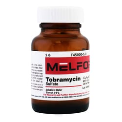 Melford Tobramycin Sulfate 5 g | Buy Online | Melford | Fisher Scientific