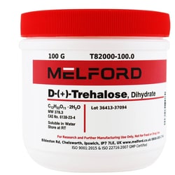 Melford D-(+)-Trehalose Dihydrate 100 g | Buy Online | Melford | Fisher Scientific