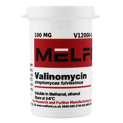 Melford Valinomycin 100 mg | Buy Online | Melford | Fisher Scientific