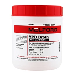 Melford YPD Broth, 1G Capsules 500 g | Buy Online | Melford | Fisher Scientific