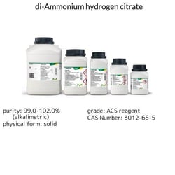 di-Ammonium Hydrogen Citrate, Supelco 500 g | Buy Online | Supelco | Fisher Scientific