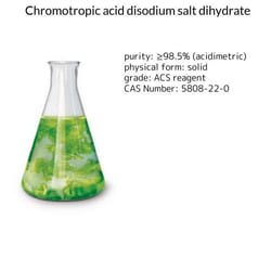 Chromotropic Acid Disodium Salt Dihydrate, Supelco 25 g | Buy Online | Supelco | Fisher Scientific