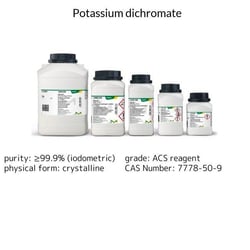 Potassium Dichromate, Supelco 500 g | Buy Online | Supelco | Fisher Scientific