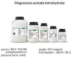 Magnesium Acetate Tetrahydrate, Supelco 50 kg | Buy Online | Supelco | Fisher Scientific