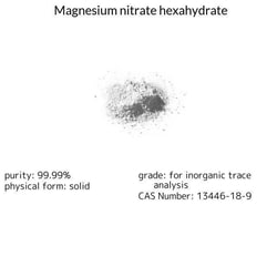 Magnesium Nitrate Hexahydrate, Supelco 500 g | Buy Online | Supelco | Fisher Scientific