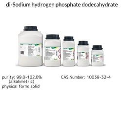 di-Sodium Hydrogen Phosphate Dodecahydrate, Supelco 1 kg | Buy Online | Supelco | Fisher Scientific