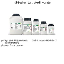 di-Sodium Tartrate Dihydrate, Supelco 1 kg | Buy Online | Supelco | Fisher Scientific