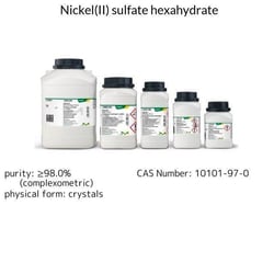 Nickel(II) Sulfate Hexahydrate, Supelco 50 kg | Buy Online | Supelco | Fisher Scientific