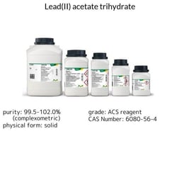 Lead(II) Acetate Trihydrate, Supelco 1 kg | Buy Online | Supelco | Fisher Scientific