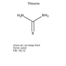 Thiourea, Sigma-Aldrich 25 kg | Buy Online | Sigma Aldrich | Fisher Scientific