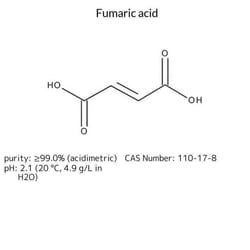 Fumaric Acid, Sigma-Aldrich 100 g | Buy Online | Sigma Aldrich | Fisher Scientific