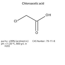 Chloroacetic Acid, Sigma-Aldrich 50 kg | Buy Online | Sigma Aldrich | Fisher Scientific