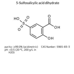 5-Sulfosalicylic Acid Dihydrate, Sigma-Aldrich 1 kg | Buy Online | Sigma Aldrich | Fisher Scientific