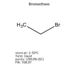 Bromoethane, Sigma-Aldrich 250 mL | Buy Online | Sigma Aldrich | Fisher Scientific