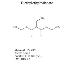 Diethyl Ethylmalonate, Sigma-Aldrich 250 mL | Buy Online | Sigma Aldrich | Fisher Scientific