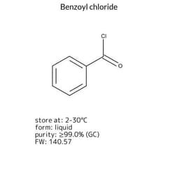 Benzoyl Chloride, Sigma-Aldrich 30 kg | Buy Online | Sigma Aldrich | Fisher Scientific