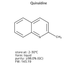 Quinaldine, Sigma-Aldrich 100 mL | Buy Online | Sigma Aldrich | Fisher Scientific