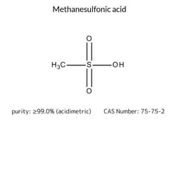 Methanesulfonic Acid, Sigma-Aldrich 250 mL | Buy Online | Sigma Aldrich | Fisher Scientific