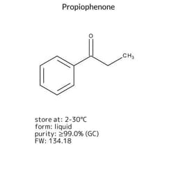 Propiophenone, Sigma-Aldrich 250 mL | Buy Online | Sigma Aldrich | Fisher Scientific