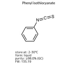 Phenyl Isothiocyanate, Sigma-Aldrich 250 mL | Buy Online | Sigma Aldrich | Fisher Scientific
