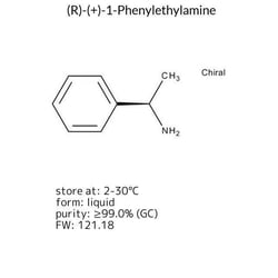 (R)-(+)-1-Phenylethylamine, Sigma-Aldrich 100 mL | Buy Online | Sigma Aldrich | Fisher Scientific