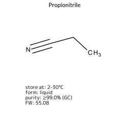 Propionitrile, Sigma-Aldrich 500 mL | Buy Online | Sigma Aldrich | Fisher Scientific